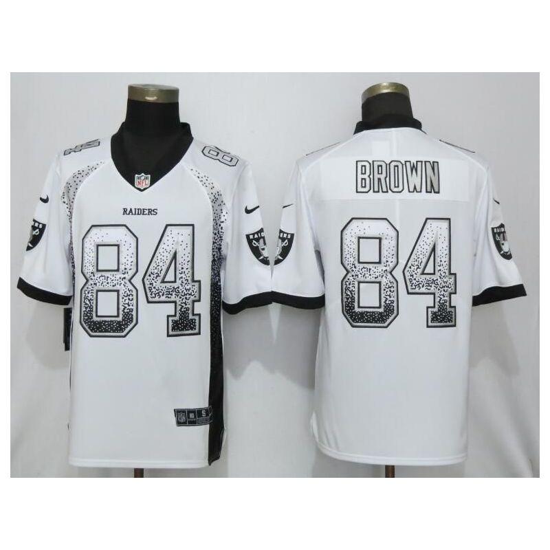 Cheap Antonio Brown Raiders Jersey From China in Men Women Youth Size #84