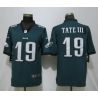 Cheap Golden Tate III Eagles Jersey From China in Men Women Youth Size #19