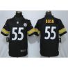 Cheap Devin Bush Steelers Jersey From China in Men Women Youth Size #55