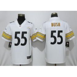 Cheap Devin Bush Steelers Jersey From China in Men Women Youth Size #55