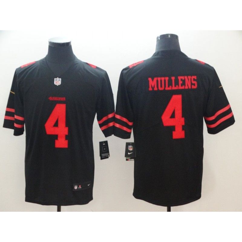 Cheap Nick Mullens 49ers Jersey From China in Men Women Youth Size #4 Cheap Nick Mullens 49ers Jersey From China in Men Women Youth Size #4