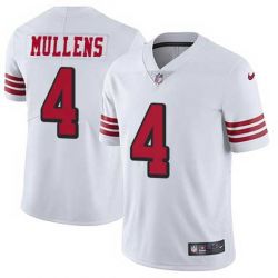 Cheap Nick Mullens 49ers Jersey From China in Men Women Youth Size #4
