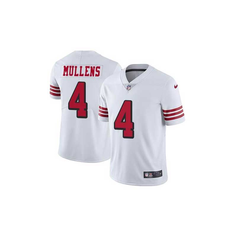Cheap Nick Mullens 49ers Jersey From China in Men Women Youth Size #4 Cheap Nick Mullens 49ers Jersey From China in Men Women Youth Size #4