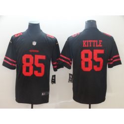 Cheap George Kittle 49ers Jersey From China in Men Women Youth Size #85