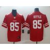 Cheap George Kittle 49ers Jersey From China in Men Women Youth Size #85