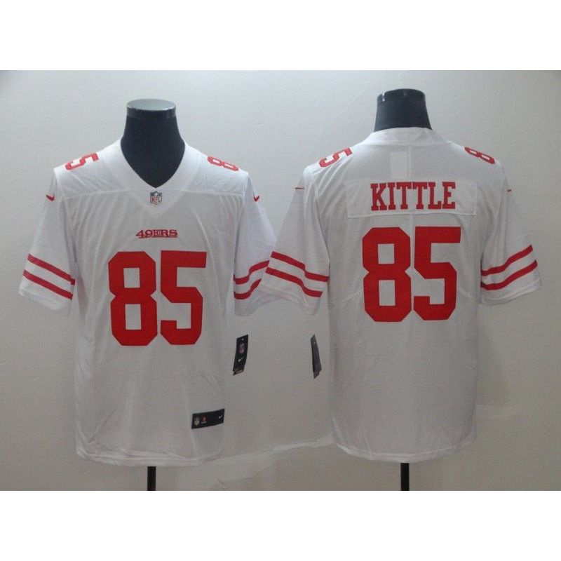 Cheap George Kittle 49ers Jersey From China in Men Women Youth Size #85 Cheap George Kittle 49ers Jersey From China in Men Women Youth Size #85