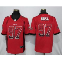 Cheap Nick Bosa 49ers Jersey From China in Men Women Youth Size #97