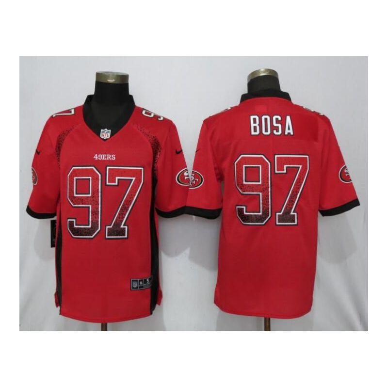 Cheap Nick Bosa 49ers Jersey From China in Men Women Youth Size #97