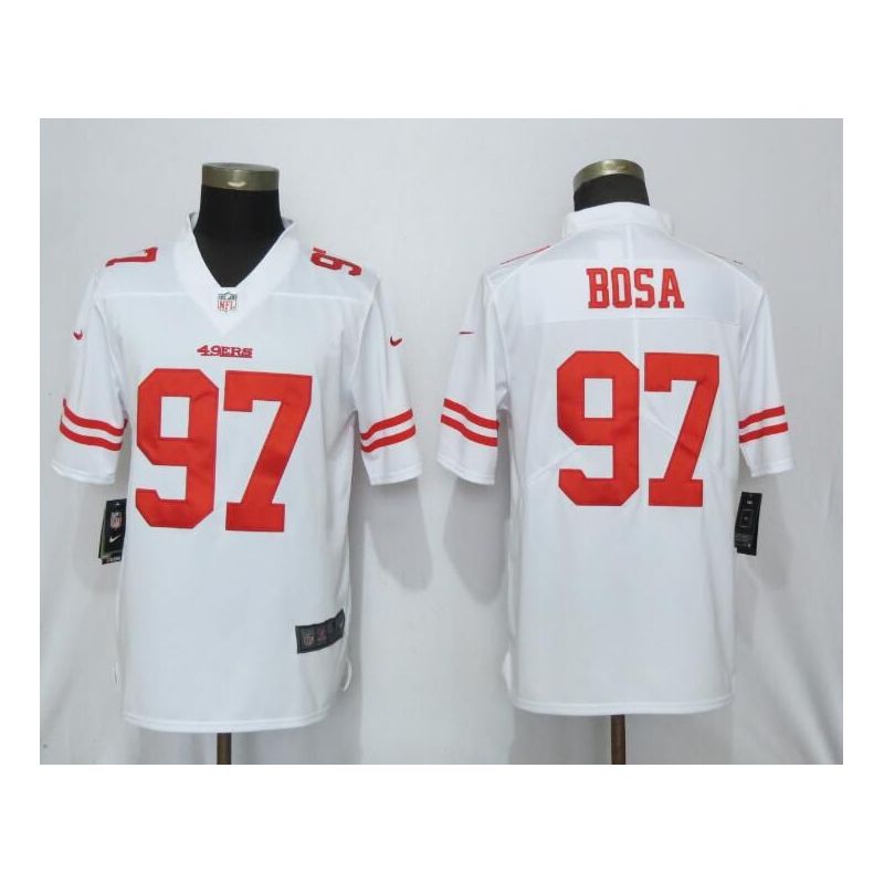 Cheap Nick Bosa 49ers Jersey From China in Men Women Youth Size #97