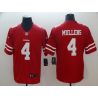 Cheap Nick Mullens 49ers Jersey From China in Men Women Youth Size #4