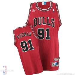 Cheap Dennis Rodman Bulls Jersey #91 Road From China