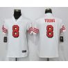 Cheap Steve Young 49ers Jersey From China White 2018 in Men Women Youth Size #8