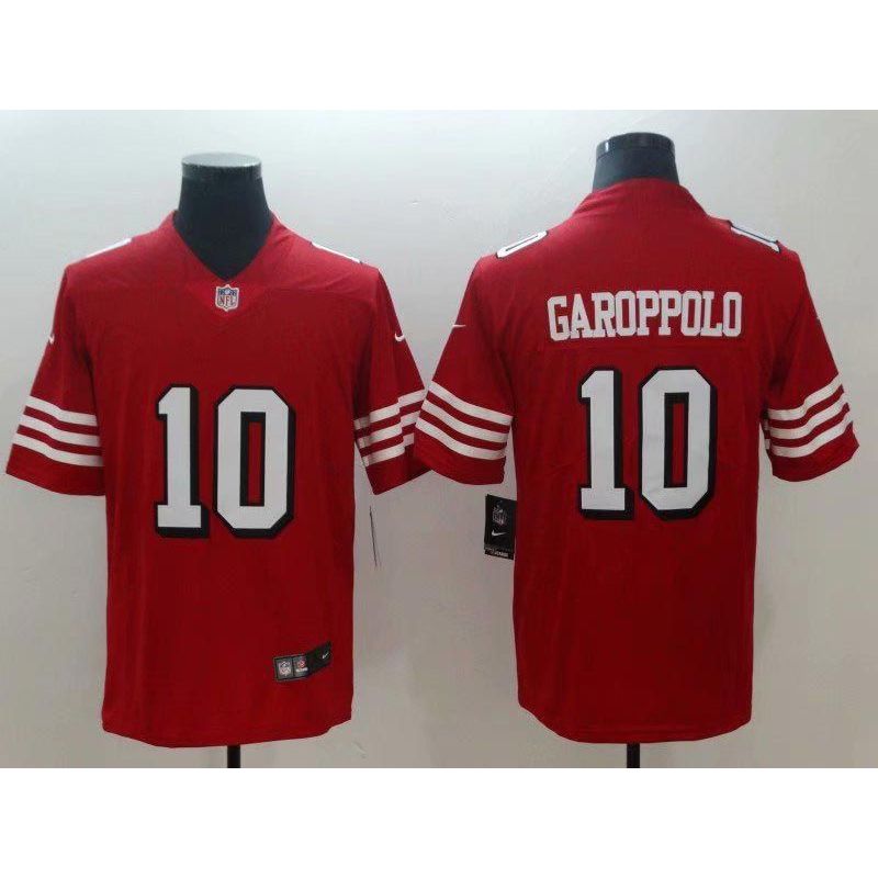Cheap Jimmy Garoppolo 49ers Jersey From China Vapor Untouchable Limited in Men Women Youth Size #10