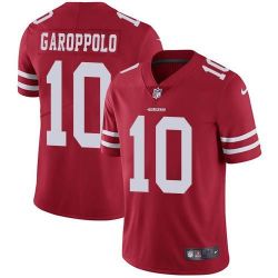 Cheap Jimmy Garoppolo 49ers Jersey From China Vapor Untouchable Limited in Men Women Youth Size #10
