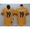 Cheap JuJu Smith-Schuster Steelers Jersey From China in Men Women Youth Size #19