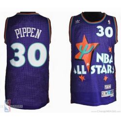 Cheap Scottie Pippen Bulls Jersey #30 Throwback Purple All Star From China