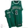 Cheap Derrick Rose Bulls Jersey #1 Green From China