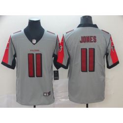 Cheap Julio Jones Falcons Jersey From China 2019 new Grey Inverted Legend in Men Women Youth Size #11