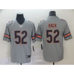 Cheap Khalil Mack Bears Jersey From China 2019 new Grey Inverted Legend in Men Women Youth Size #52