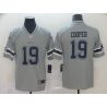 Cheap Amari Cooper cowboys Jersey From China 2019 new Grey Inverted Legend in Men Women Youth Size #19