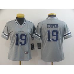 Cheap Amari Cooper cowboys Jersey From China 2019 new Grey Inverted Legend in Men Women Youth Size #19