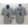 Cheap Dak Prescott Cowboys Jersey From China 2019 new Grey Inverted Legend in Men Women Youth Size #4
