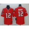 Cheap Tom Brady Patriots Jersey From China 2019 new Red Inverted Legend in Men Women Youth Size #12