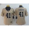 Cheap Alvin Kamara Saints Jersey From China 2019 new Gold Inverted Legend in Men Women Youth Size #41