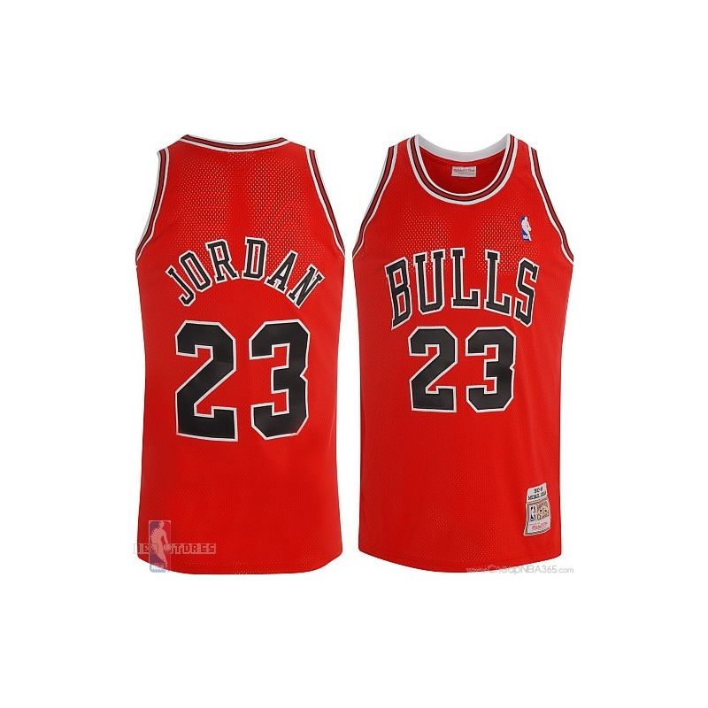 Cheap Michael Jordan Bulls Jersey #23 Road Red From China