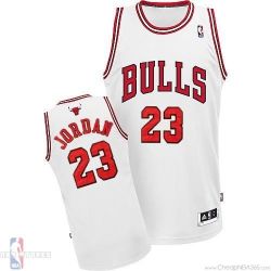 Cheap Michael Jordan Bulls Jersey #23 White From China