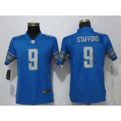 Cheap Matthew Stafford Lions Women Jersey From China #9