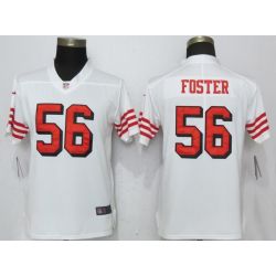 Cheap Reuben Foster 49ers Women Jersey From China #56