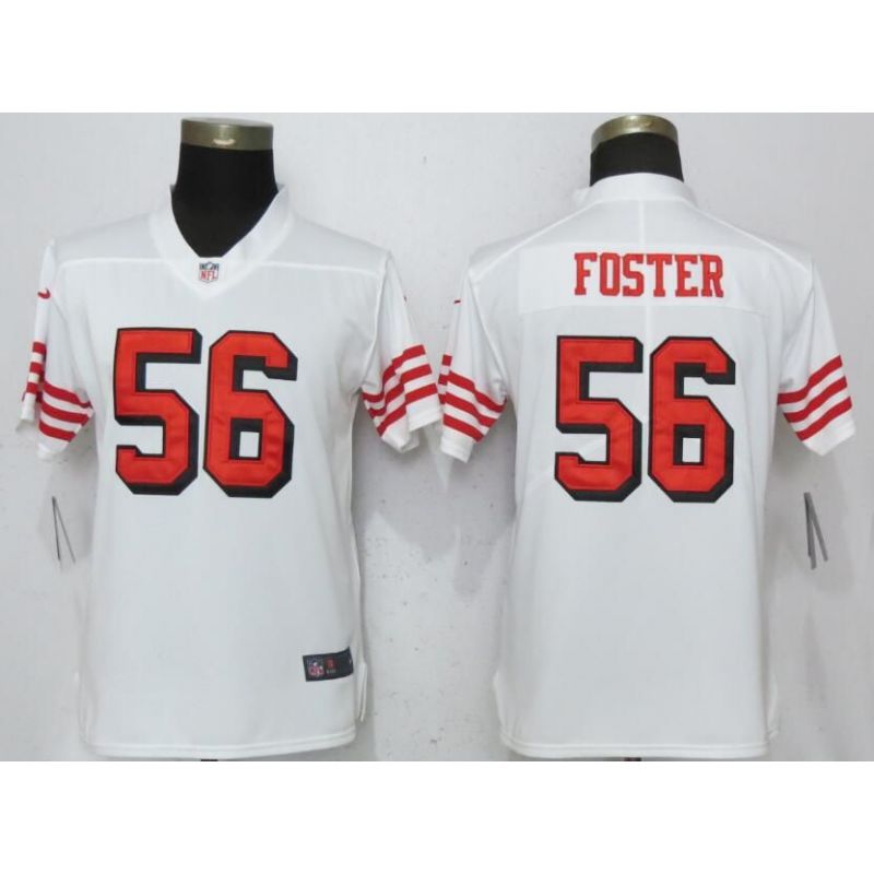 Cheap Reuben Foster 49ers Women Jersey From China #56