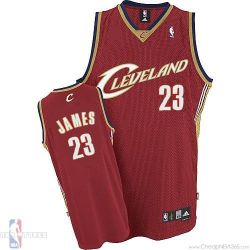 Cheap LeBron James Cavaliers Jersey #23 Road Red From China