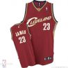 Cheap LeBron James Cavaliers Jersey #23 Road Red From China