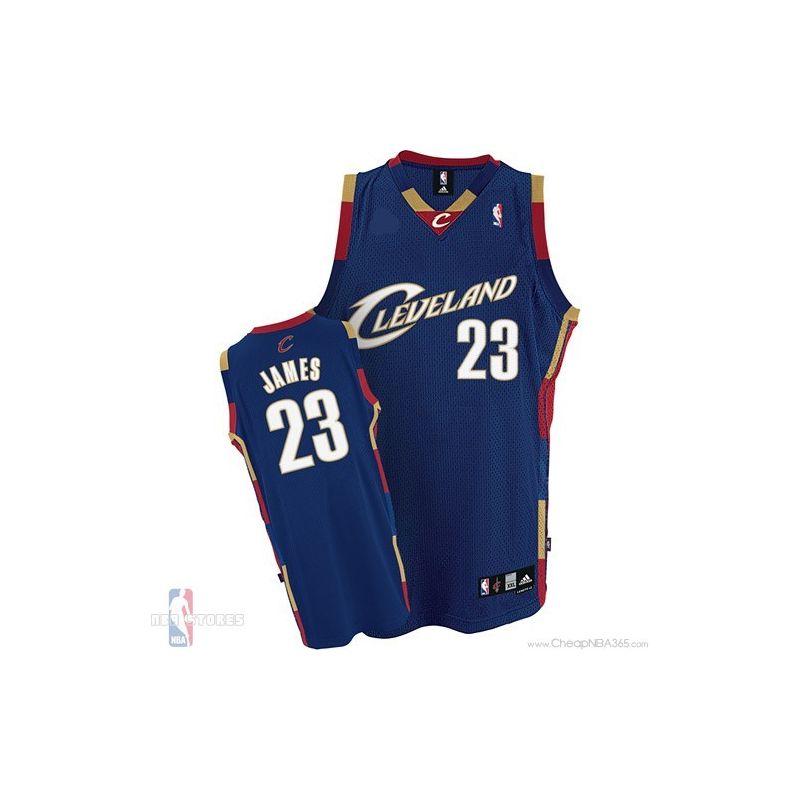 Cheap LeBron James Cavaliers Jersey #23 Alternate Blue From China