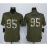 Cheap Myles Garrett Browns Jersey From China 2017 draft Salute to Service #95