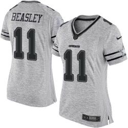 Cheap Cole Beasley Cowboys Women Jersey From China White&Pink Vapor Untouchable Limited #11