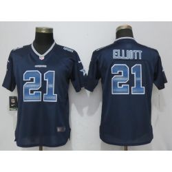 Cheap Ezekiel Elliott Cowboys Pink Jersey From China Camouflage Font with Love Heart #21