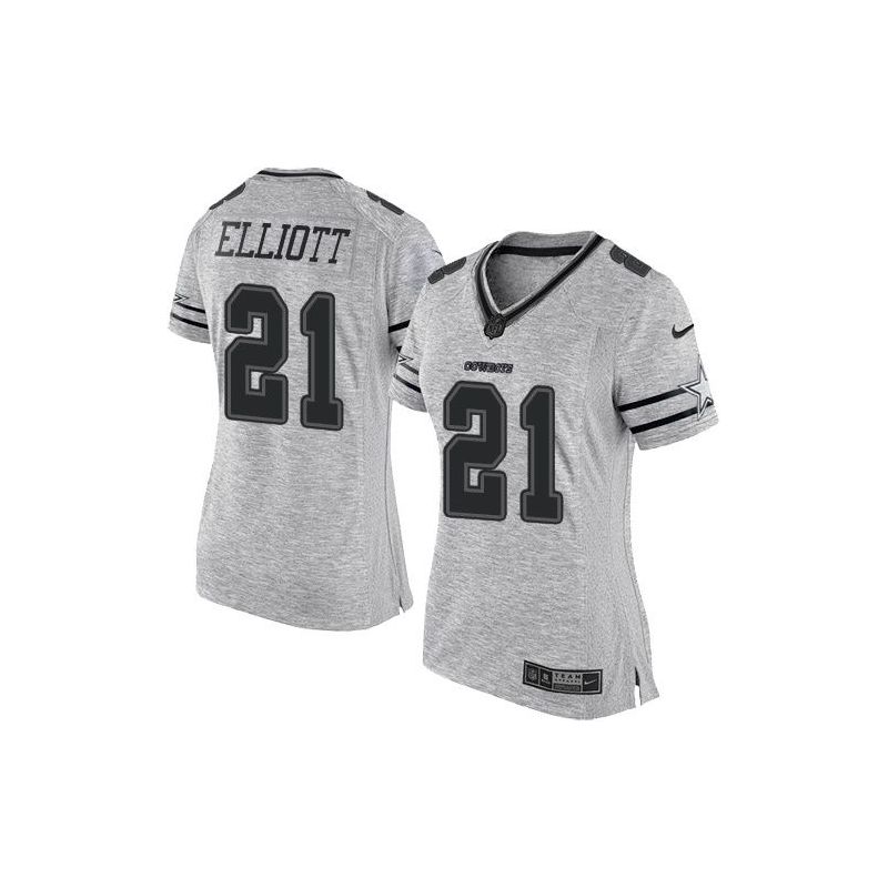 Cheap Ezekiel Elliott Cowboys Pink Jersey From China Camouflage Font with Love Heart #21