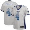 Cheap Dak Prescott Cowboys Women Jersey From China White&Pink Vapor Untouchable Limited #4