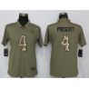 Cheap Dak Prescott Cowboys Women Jersey From China White&Pink Vapor Untouchable Limited #4