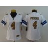Cheap Dak Prescott Cowboys Women Jersey From China White&Pink Vapor Untouchable Limited #4