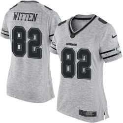 Cheap Jason Witten Cowboys Women Jersey From China Olive Salute To Service #82