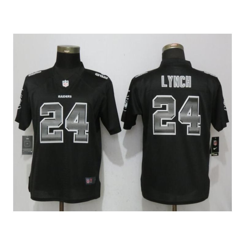 Cheap Marshawn Lynch Raiders Jersey From China #24 in Youth Women Men Size