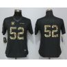 Cheap Khalil Mack Raiders Women Jersey From China Olive Salute To Service #52