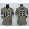 Cheap Amari Cooper Raiders Women Jersey From China Olive Salute To Service #89