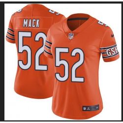 Cheap Khalil Mack Bears Women Jersey From China Pink Camo Font with Love Heart #52