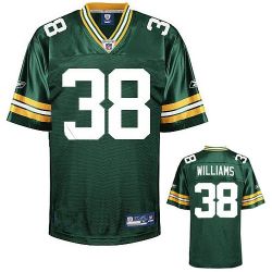 Cheap Tramon Williams Packers Jersey #38 Green From China