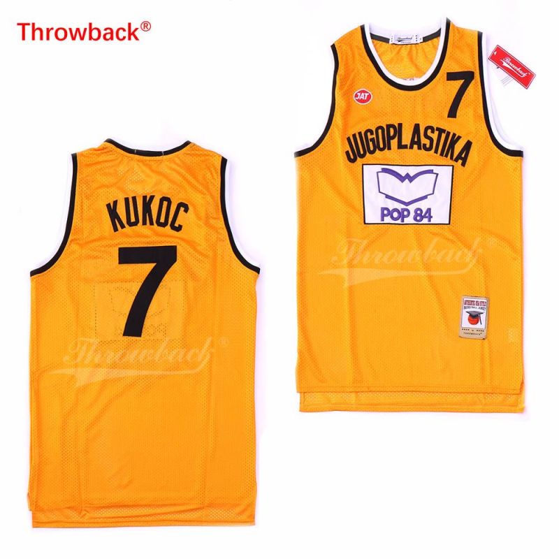 Cheap Toni Kukoc Jugoplastika Jersey From China #7